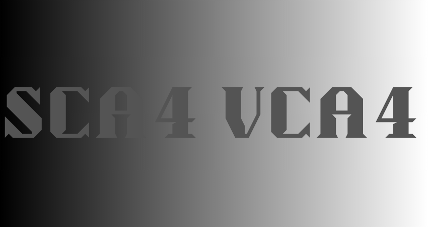 sca4 vca4
